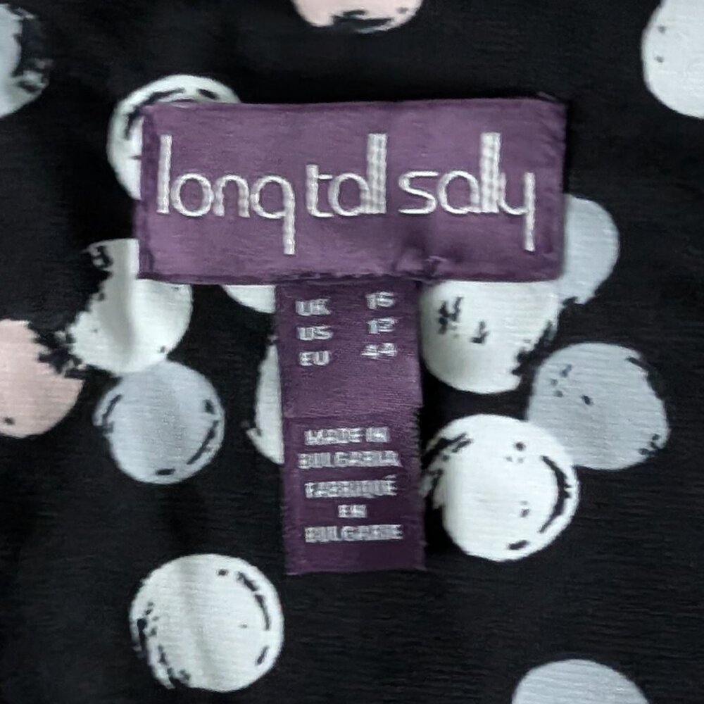 EUC Long Tall Sally Faux Wrap Dress, 12 Tall (US 12) - Picture 5 of 8